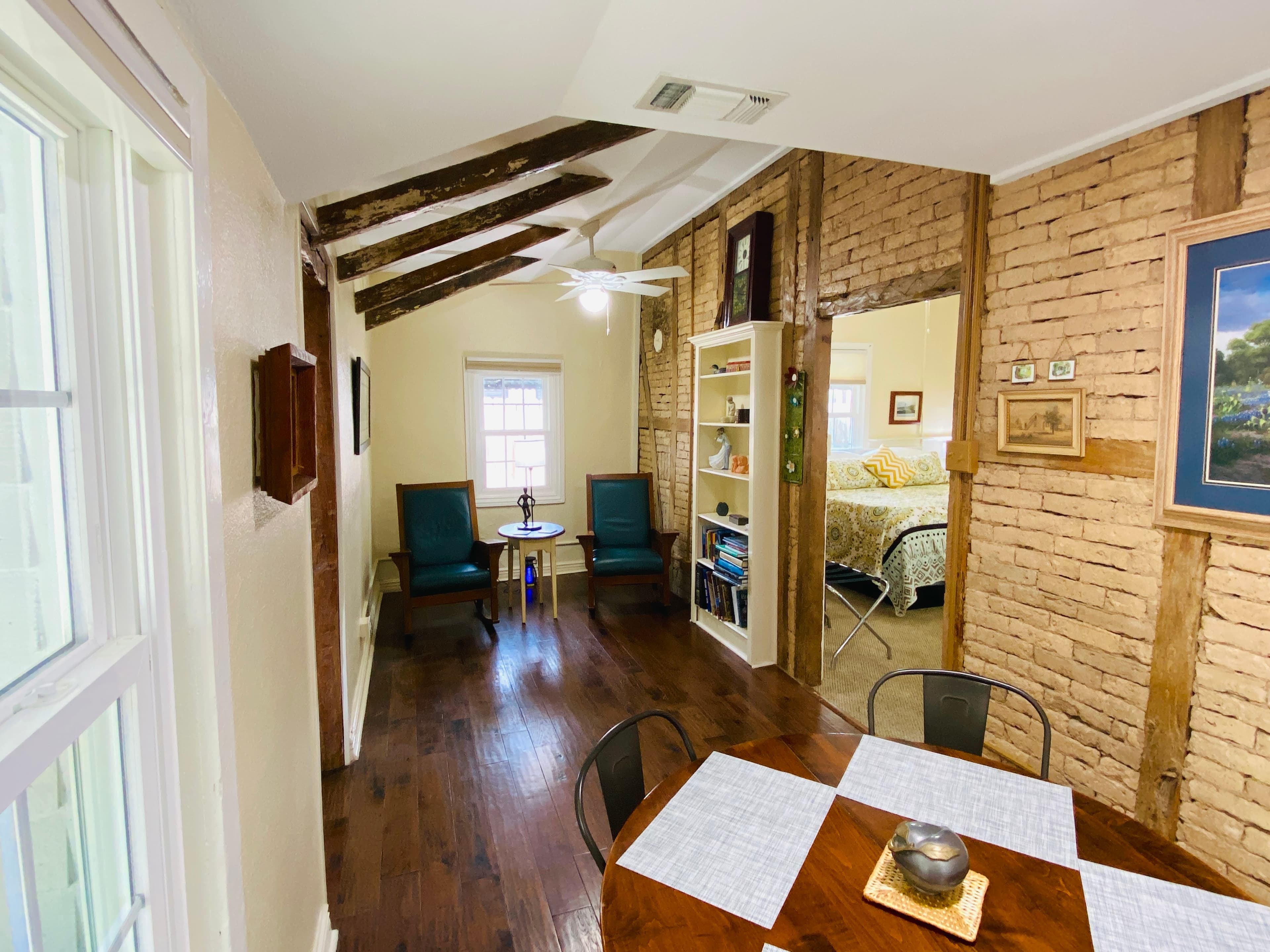 New Braunfels Room interior view 3 at Comal Inn boutique vacation rental New Braunfels TX
